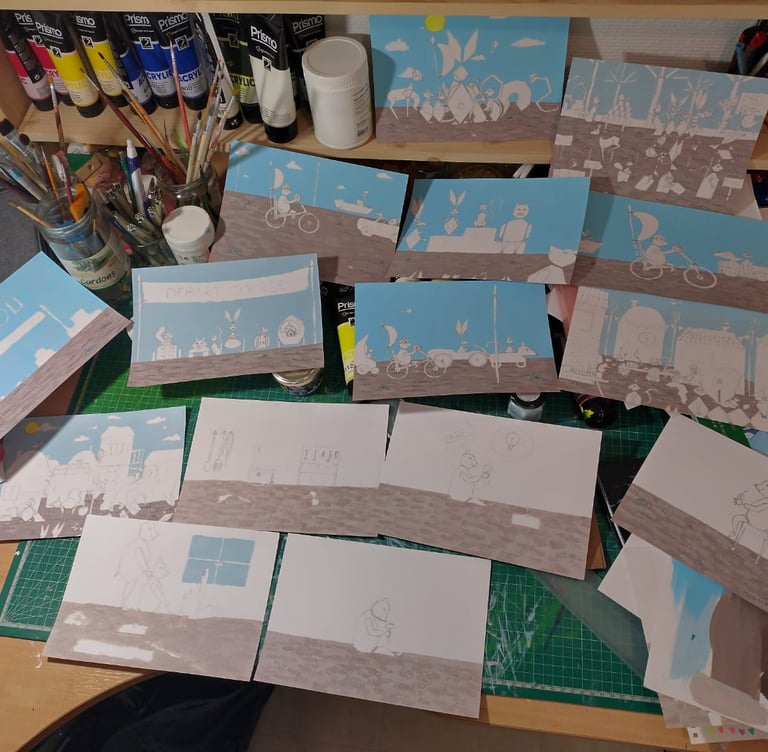 Illustrations Birou 1