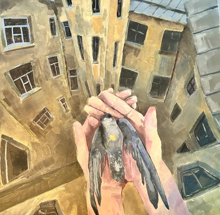 Original Takara Welter Oil Painting