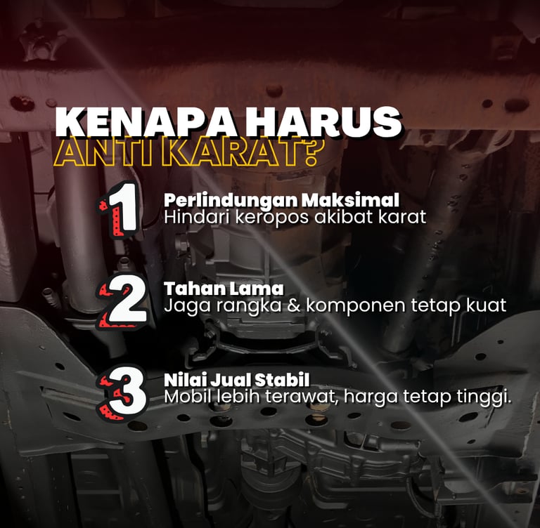 kenapa harus anti karat