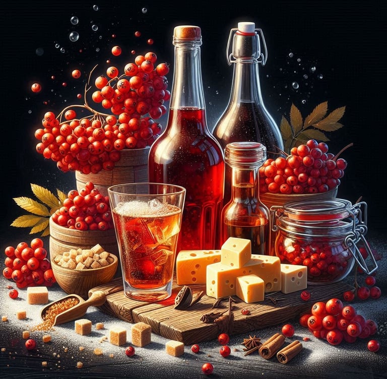 Rowan berry extract as natural alternative to sorbate