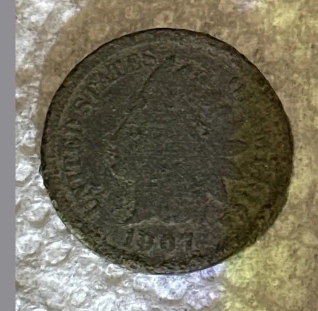 1907 Indian head penny
