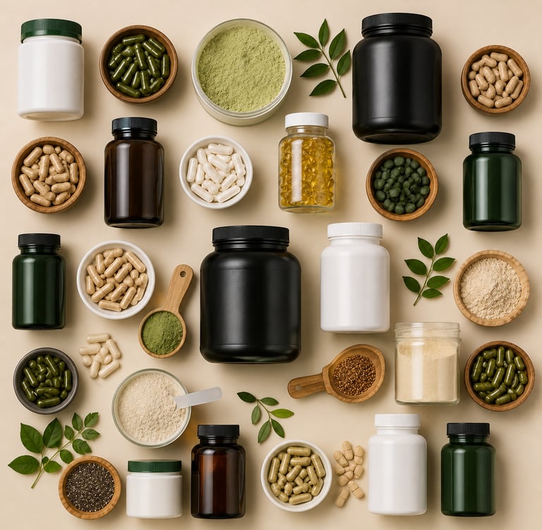 Nutraceutical products, dietary supplements and wellness nutrition solutions
