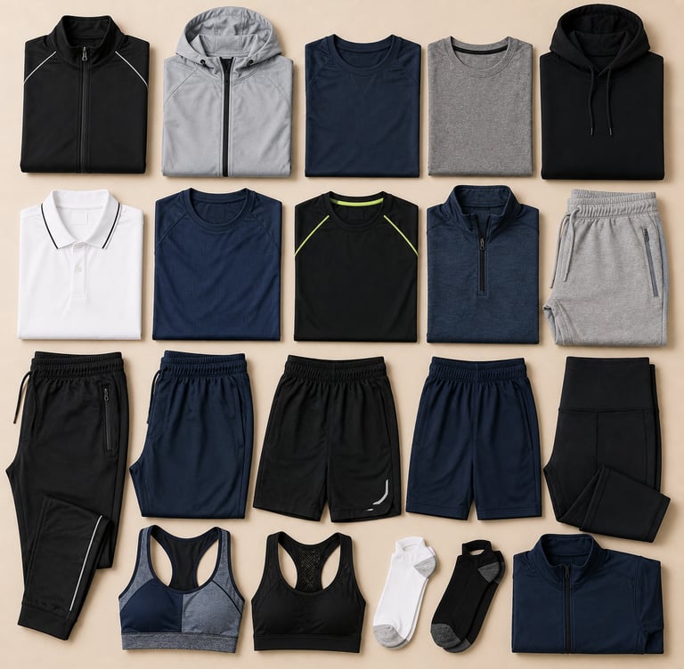 Performance sportswear and activewear manufacturing.