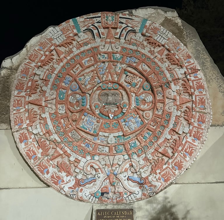 Aztec Calendar El Paso, Texas