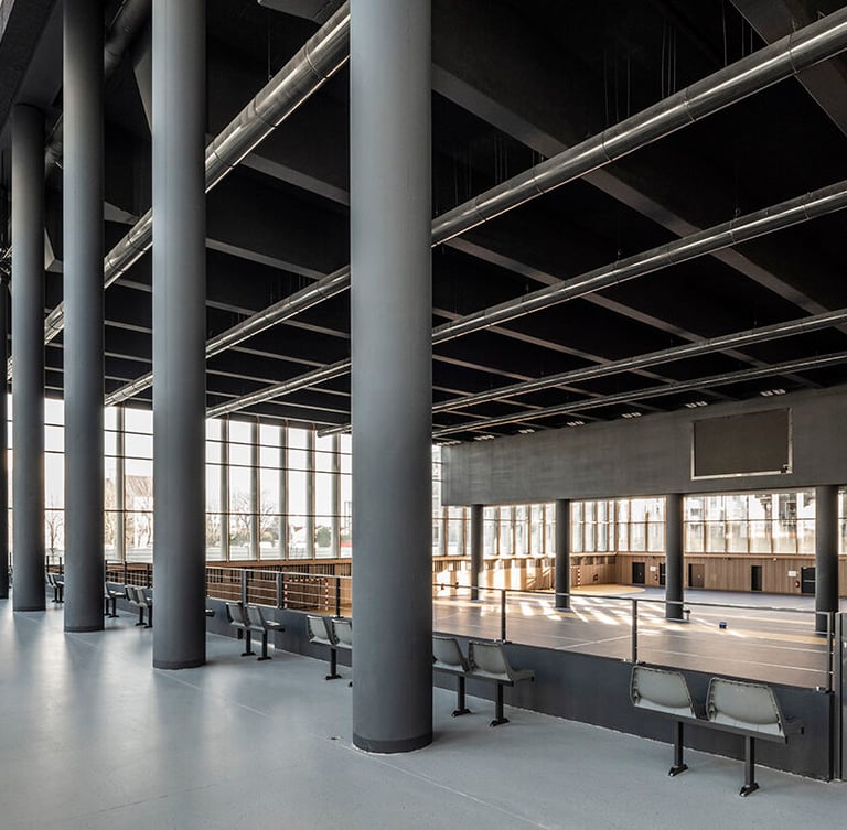 Chantier dirigé par Stéphane Bourdon, maître d'œuvre