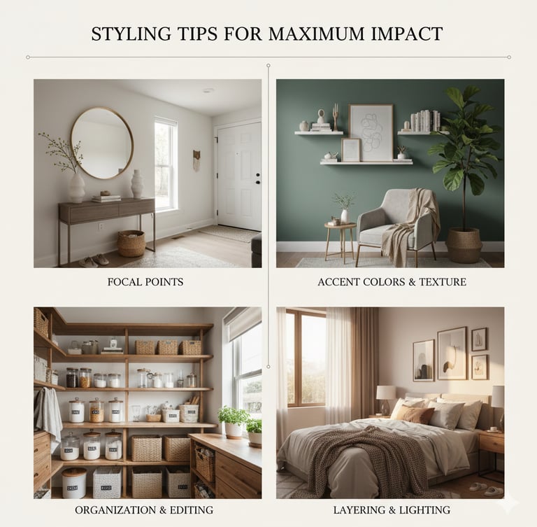 home decor -  styling tips