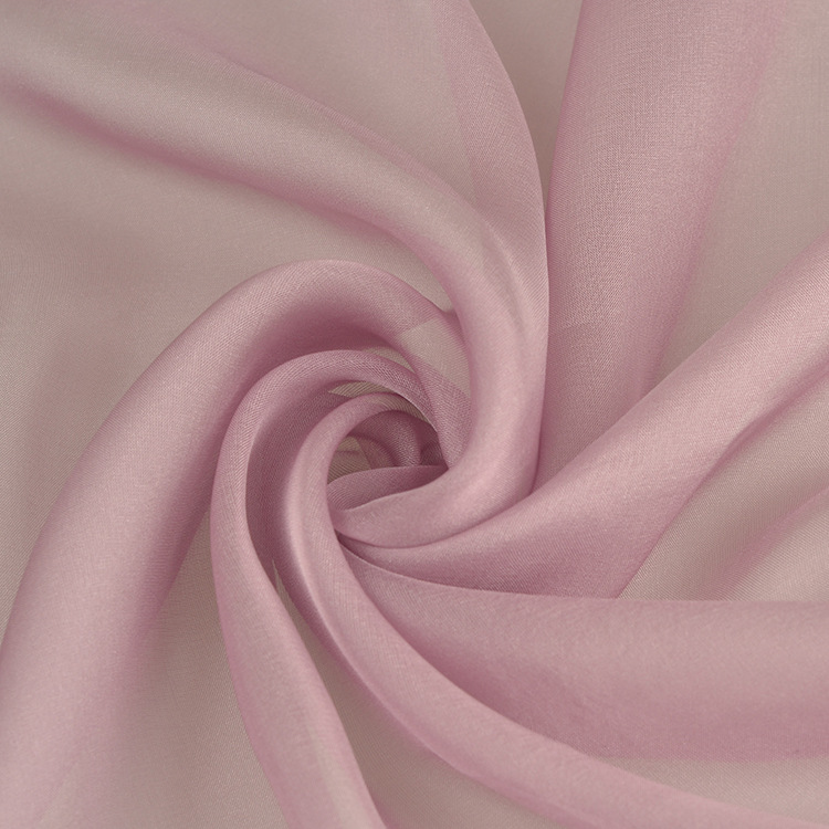a pink silk fabric