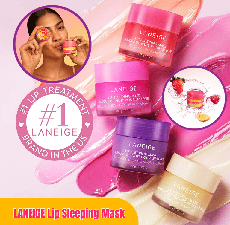 Oily, combination, dry, and normal skin types can all benefit from LANEIGE.