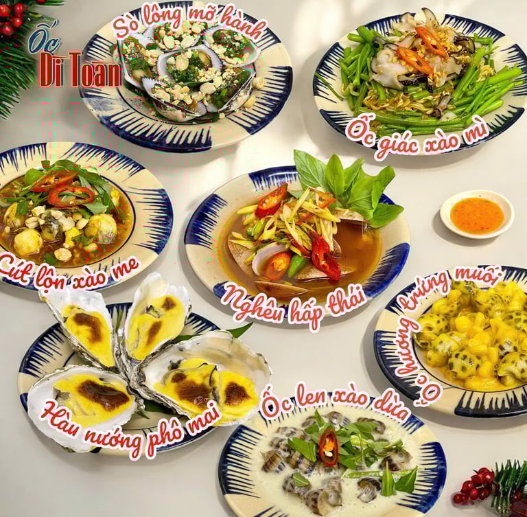 Combo Người yêu mới tại Ốc Dì Toàn - quán ốc ngon Bình Thạnh