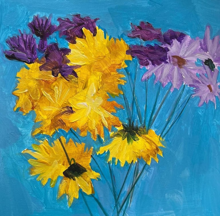 acrylic on paper