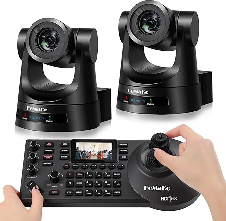 Cámara PTZ, 30x Zoom Óptico AI Auto-Tracking Gen 3, PoE HDMI 