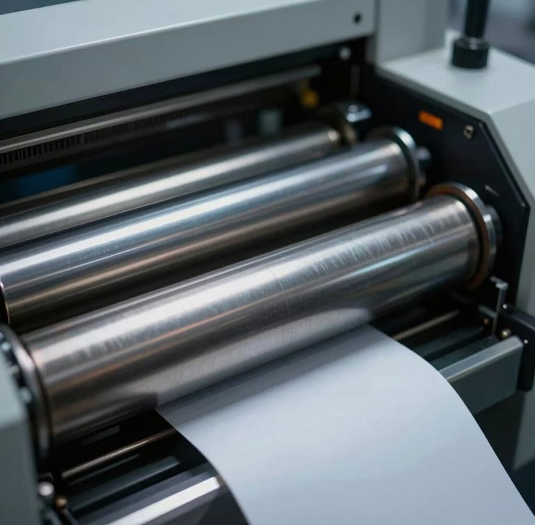 Commercial Print Brokers high-volume offset web printing press mechanical execution