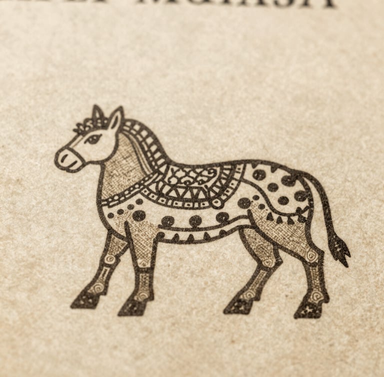 High-detail macro paper texture of an ancient Romanian cultural document, sepia ink, soft library side lighting, 35mm