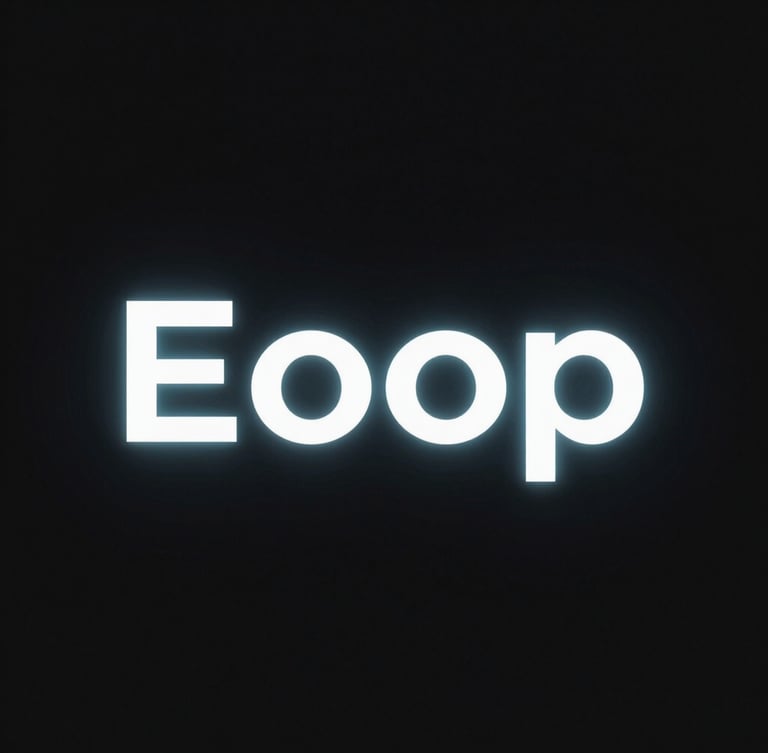 Extreme close-up of a minimalist e-commerce interface, dark mode, sharp typography, glowing neon accents, 3D product render on a pure black background.