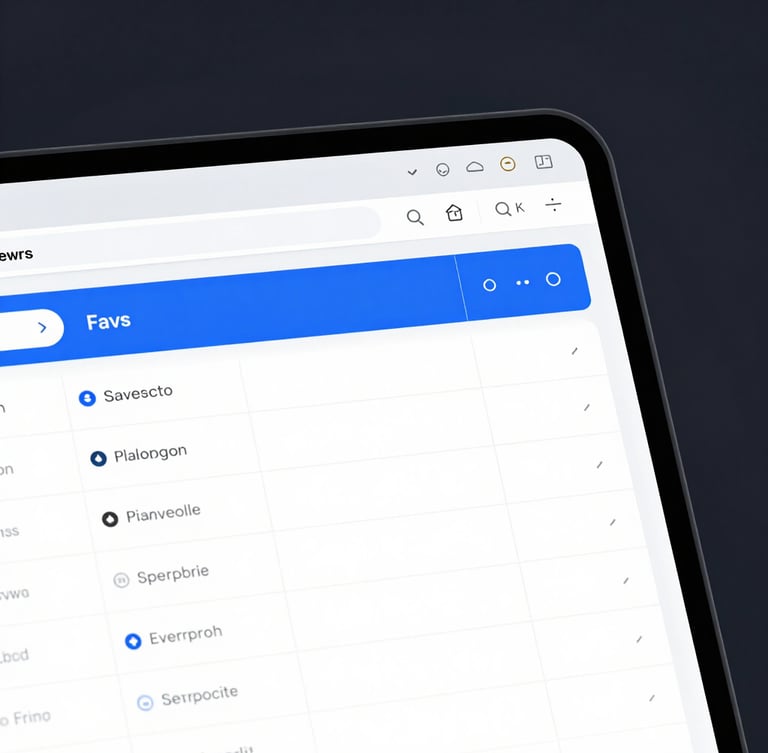 A high-fidelity browser mockup of a modern SaaS dashboard, sharp clean grid lines, electric blue data highlights, clinical white interface on a dark clinical background, ultra-close-up.