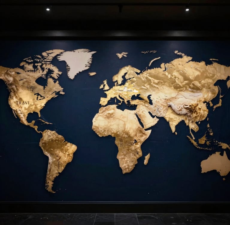 Sleek global graphic, interactive world map highlighting Turkey as a central hub, with strategic expansion markets including Iraq, Libya, Saudi Arabia, and the broader MENA region, under dramatic architectural lighting. Wide-angle lens.