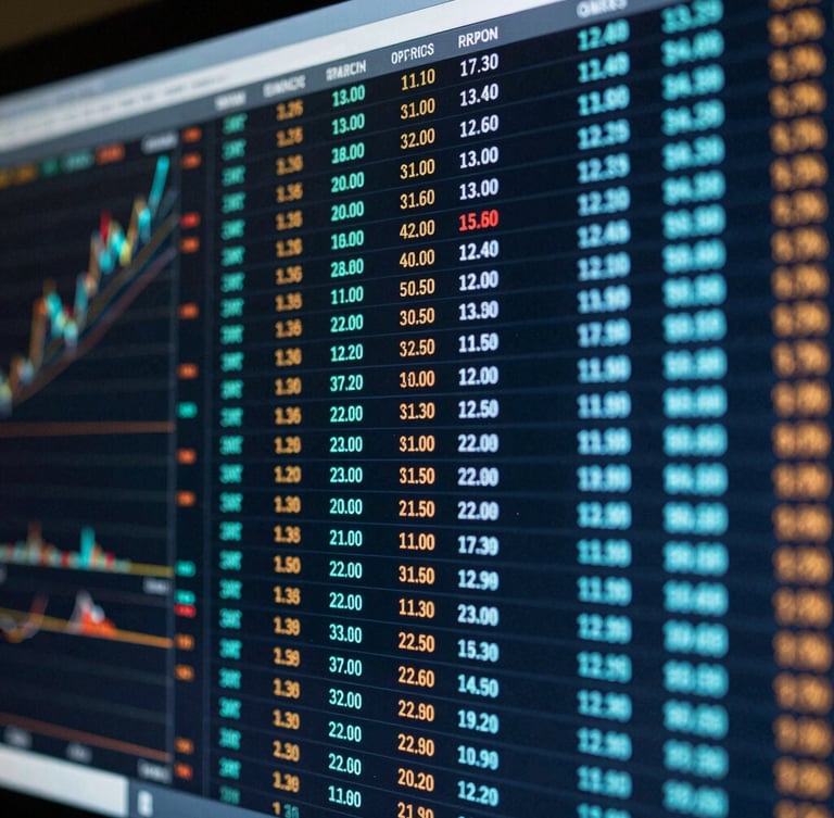 Macro shot of a high-resolution trading terminal showing real-time execution logs and delta-neutral options spreads, sharp focus on data lines, dark slate background, cool cyan accents, 35mm.