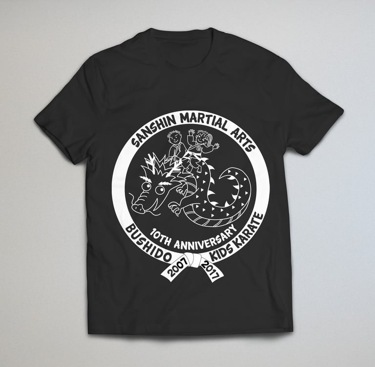 bushido kids karate t-shirt