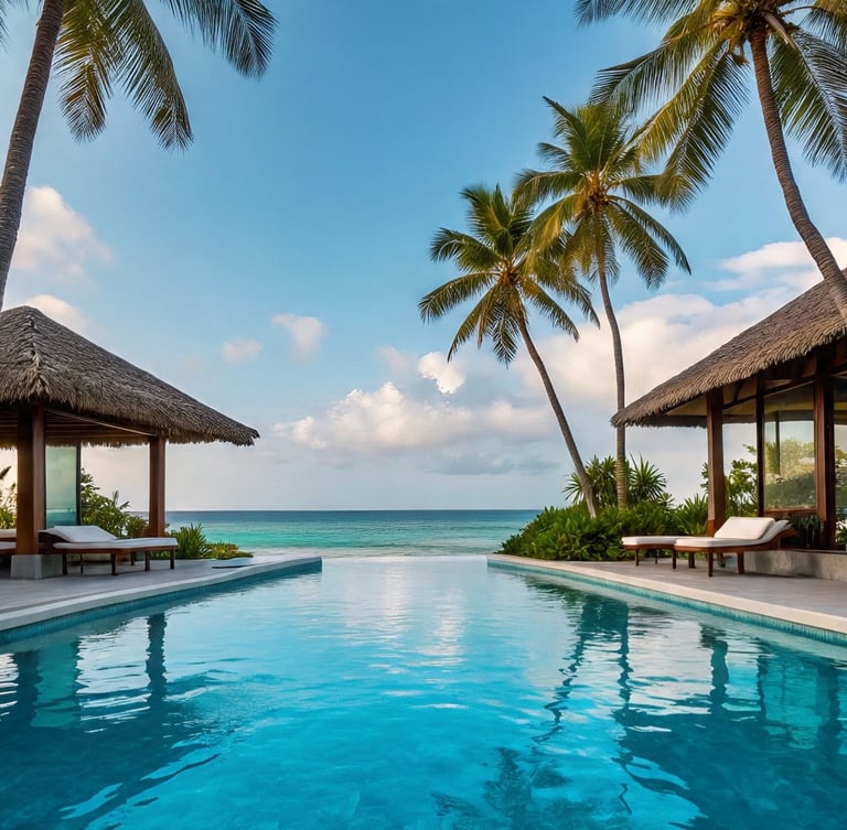 Bali villa overlooking ocean, example of safe property investment for foreigners