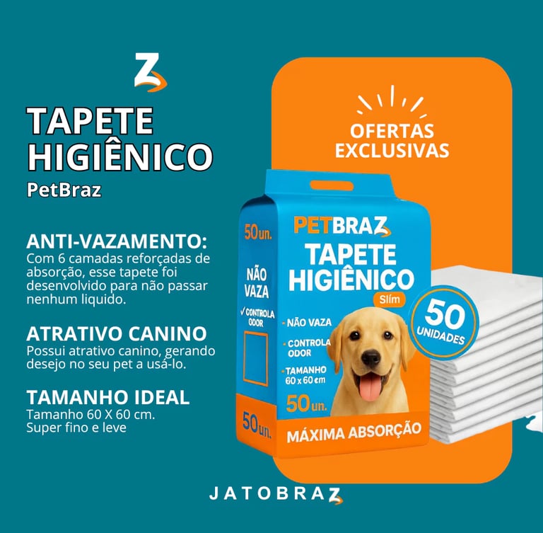tapete higiênico pet