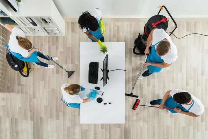 Möchte man den Zustand der Arbeits- und Geschäftsräume aufrechterhalten, genügt die einfache Sichtre