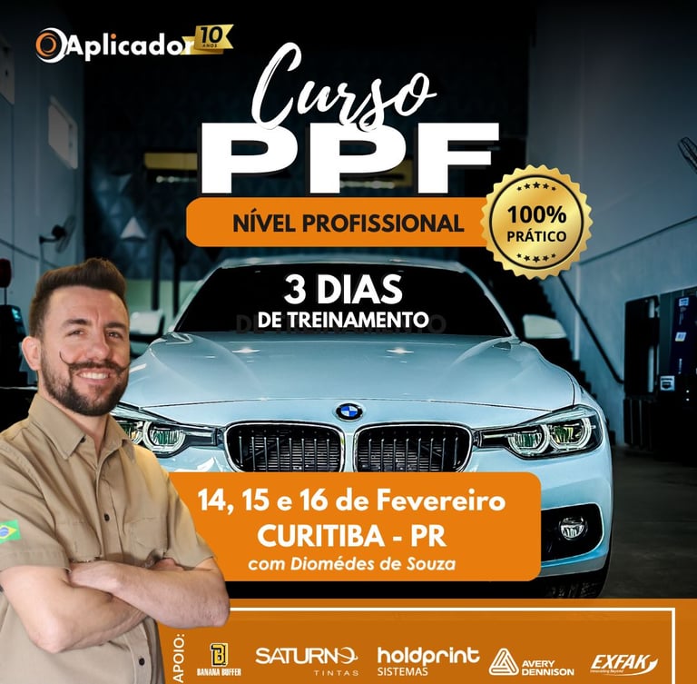 a man in a tan shirt and a car in the background