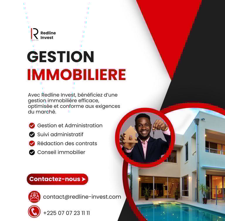 Redline Invest bénéficiez d'une gestion immobilière efficace, optimisée et conforme aux exigences