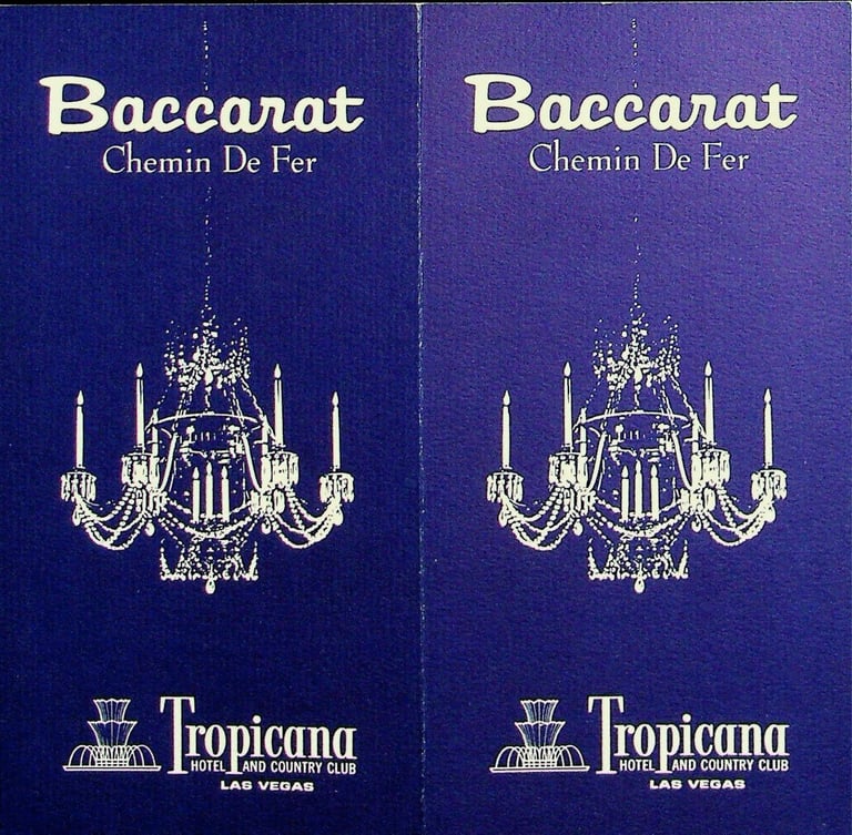 Tropicana gaming guide Baccarat