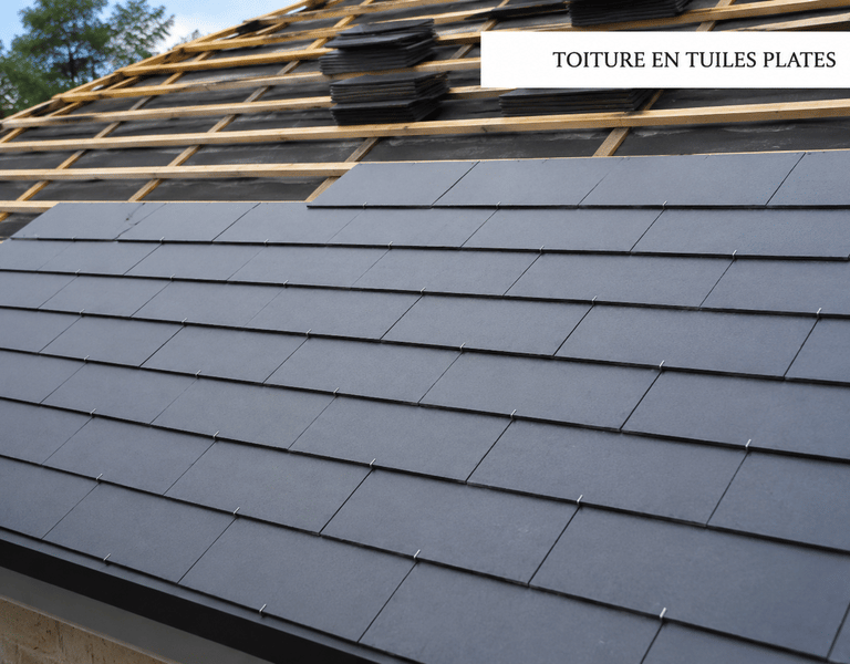 Tuile plate imitation ardoise : prix, avantages et pose