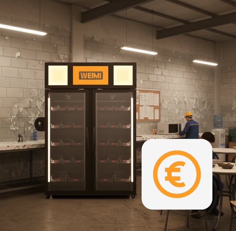 Tirdzniecības automāta elektroniskās cenu zīmes