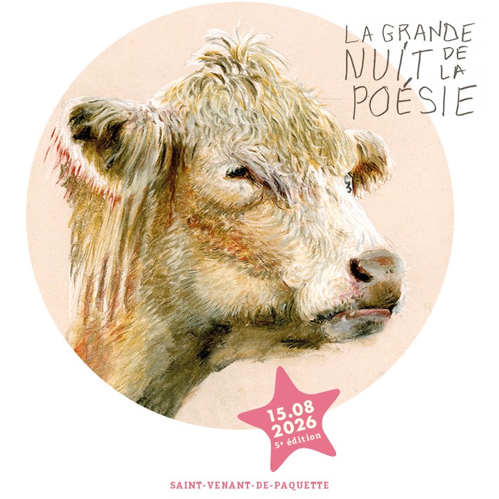 Affiche de l'événement « La grande nuit de la poésie »