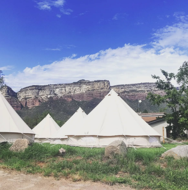 Tiendas glamping festival