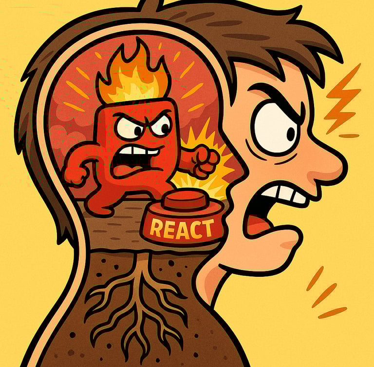 Emotionale Trigger können Wut auslösen, ohne dass wir uns der Trigger bewusst sind.