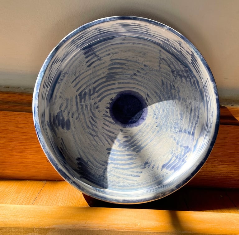 artisanat, fait main, bleu indigo