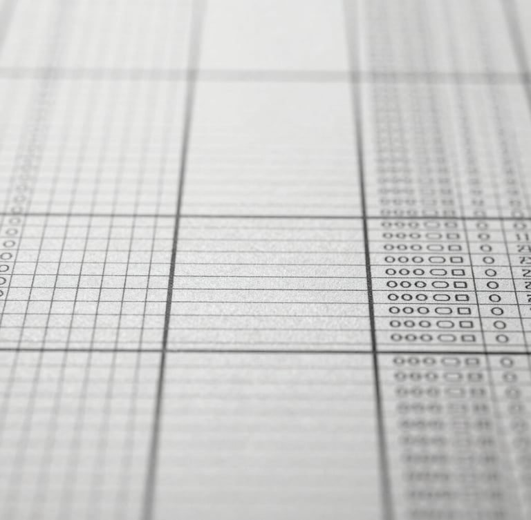 Stark monochrome macro photography of a high-resolution computational data grid, sharp technical details, clinical studio lighting, minimalist composition.