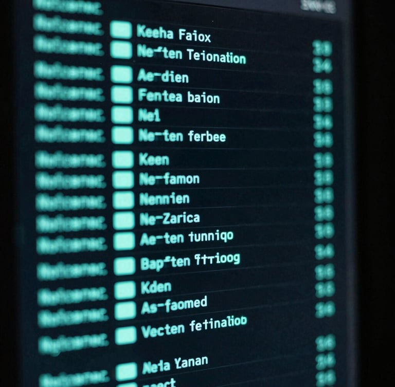 Macro shot of a clean server interface with glowing neon-teal status indicators, low-key moody lighting, sharp focus on terminal text.