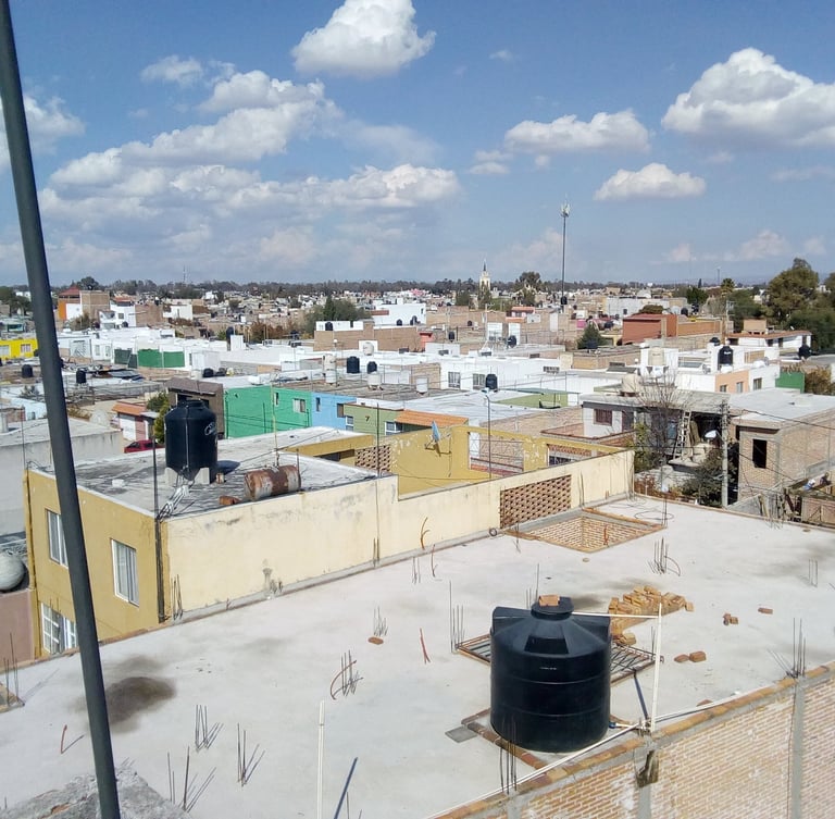 San Luis Potosí una vista desde una colonia en San Luis 