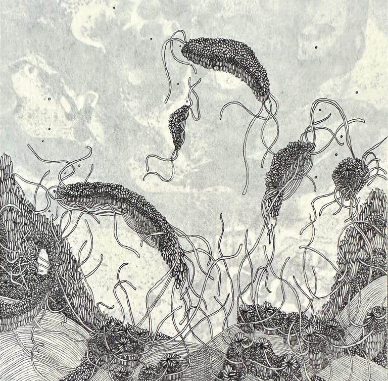 KINGDOM III - Ink by Janet Griffen