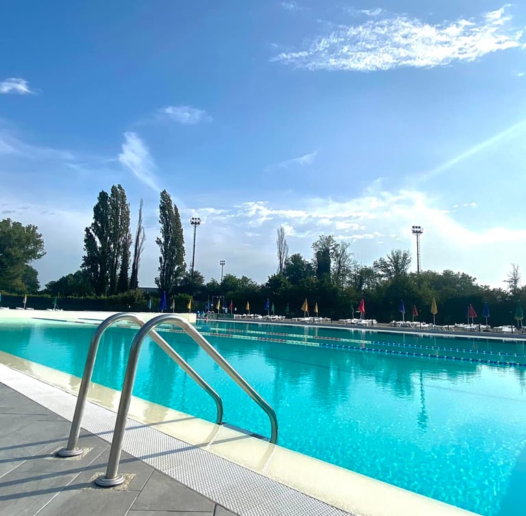 Dettaglio piscina Lodi vecchio