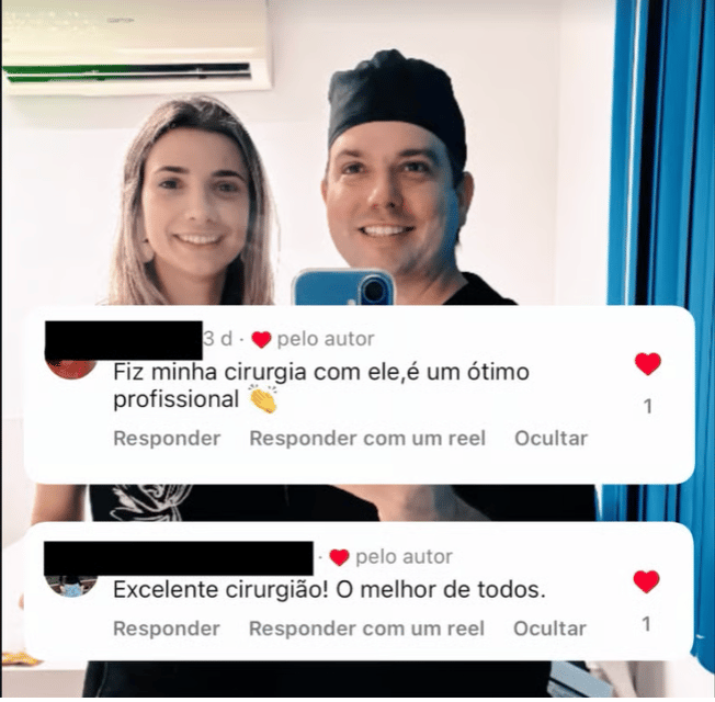 depoimento dos pacientes