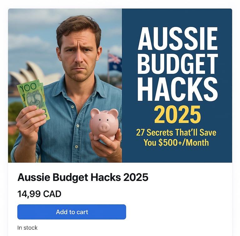 Aussie Budget Hacks 2025 – 27 Verified Secrets to Save $500+Month