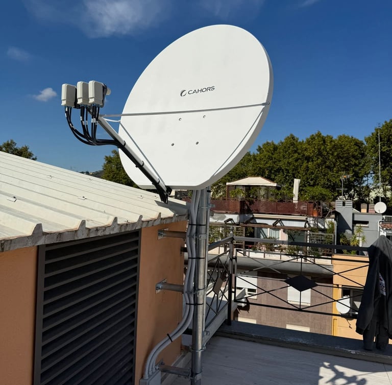 Impianto Satellitare Salerno - Antennista Specializzato