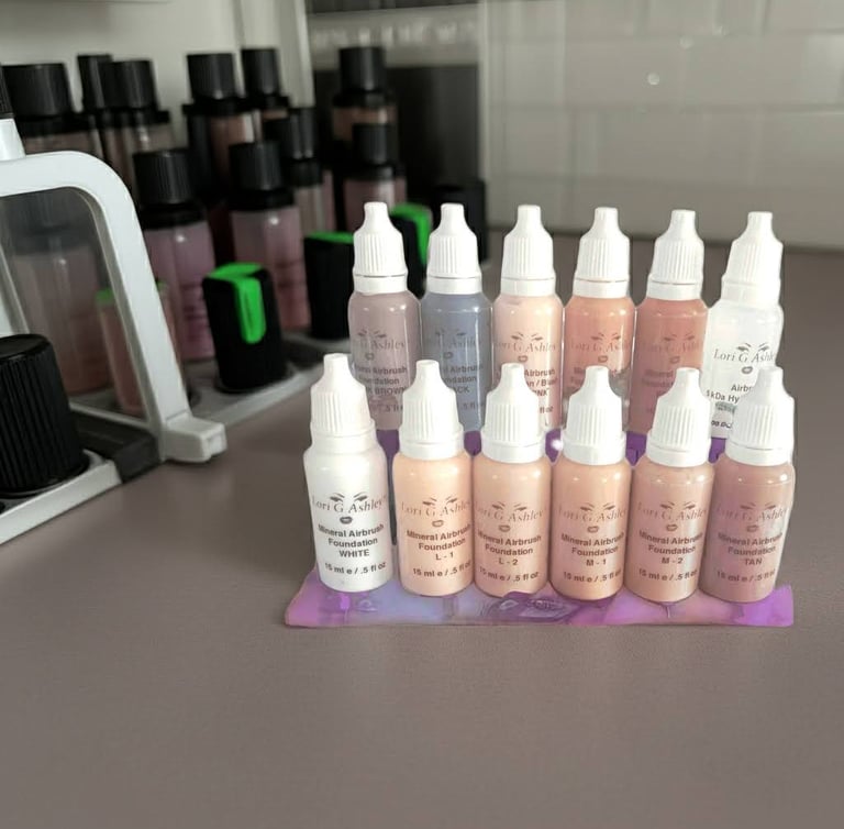 Mineral airbrush makeup kit - Lori G Ashley
