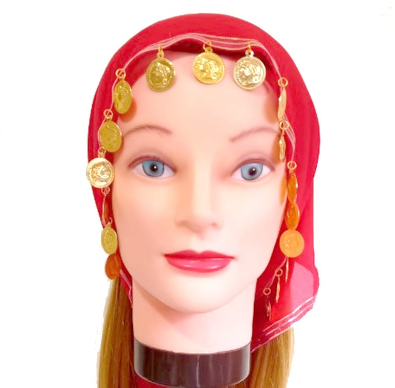 lenço de cabeça cigana