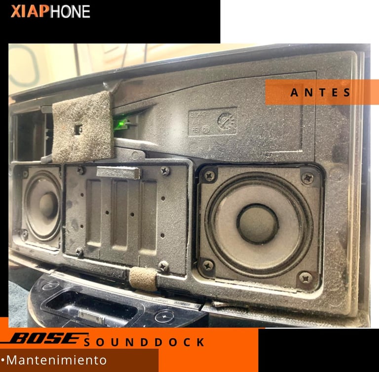 Mantenimiento y reparacion bose sounddock