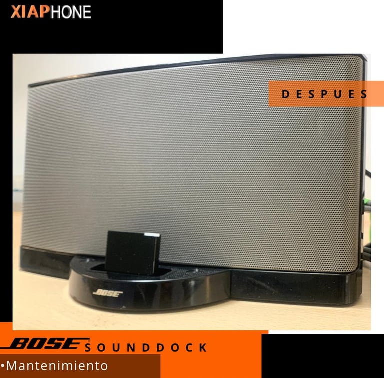 servicio tecnico parlante bose sounddock 