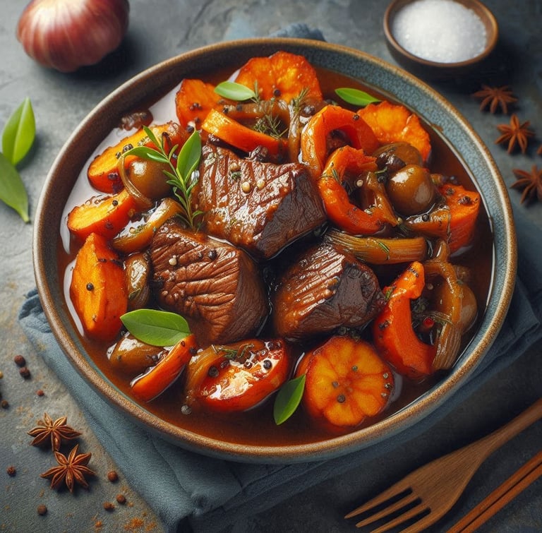 Costela com Mandioca Assada no Forno da VidaFit&Receitas  Prepare-se para uma explosão de sabores e 