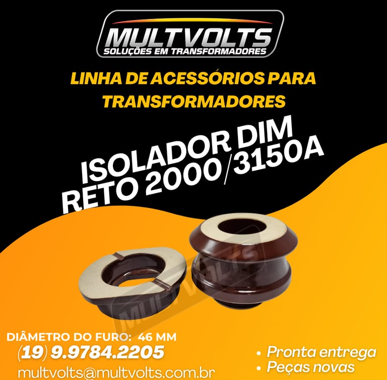 Isolador Dim Reto 2000/3150 A.