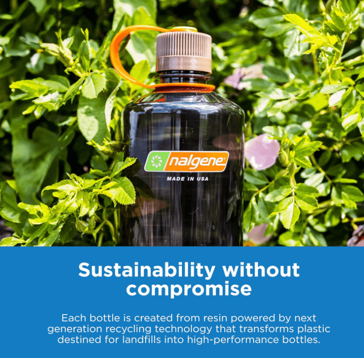 Durable Nalgene Wide Mouth 32oz water bottle, essential for hydration on a Colorado dude ranch