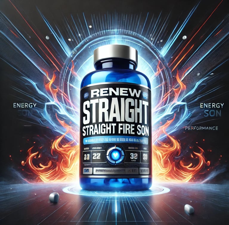 Renew Straight Fire Son delivers a powerful boost that helps you stay sharp and energized